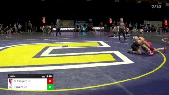 141 lbs Quarterfinal - Dan Fongaro, Indiana vs Ike Byers, Appalachian State