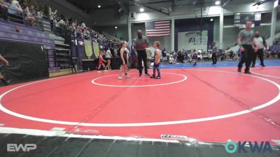 66 lbs Rr Rnd 2 - Ezra Fisher, Tiger Trained Wrestling vs Silvie Rodanski, Cleveland Takedown