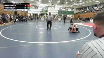 113 lbs Champ. Round 1 - Gabriele Baguio, West Hills vs Tyson Kelley, Mission Vista