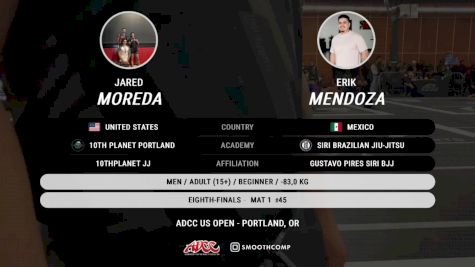 Jared Moreda vs Erik Mendoza 2026 ADCC Portland Open