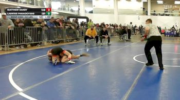 64 lbs Final - Matthew Danby, Team Tugman vs Laertes Panagiotidis, Empire Wr Ac