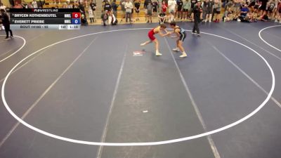 92 lbs 1st Place Match - Brycen Kothenbeutel, MN Elite vs Everett Priebe, MN Elite