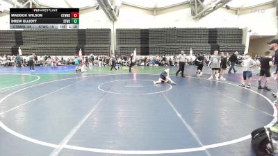 77 lbs Rr Rnd 1 - Maddox Wilson, CT Refinery vs Drew Elliott, Shore Thing Sharks