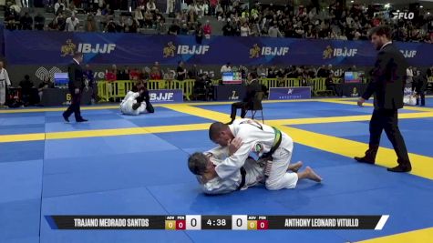 Anthony Leonard Vitullo vs Trajano Medrado Santos 2025 European Jiu-Jitsu IBJJF Championship