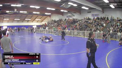 190 lbs Cons. Round 5 - Hung Le, David Douglas vs Aryan Wright, Marshfield High School Wrestli