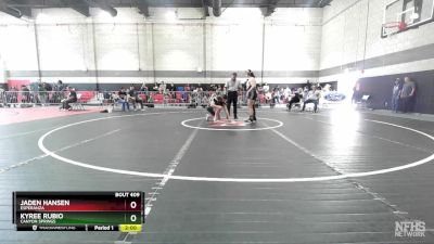 190 lbs Quarterfinal - Kyree Rubio, Canyon Springs vs Jaden Hansen, Esperanza