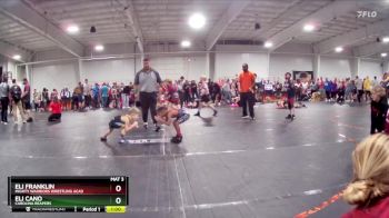 45 lbs Quarterfinal - Eli Cano, Carolina Reapers vs Eli Franklin, Mighty Warriors Wrestling Acad