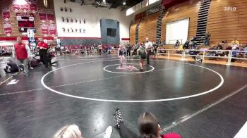 115 lbs Cons. Round 4 - Kiera Big Knife, Lander Valley vs Kaylin Dines, Douglas