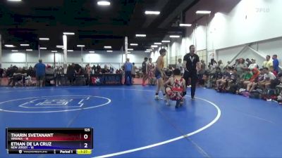 125 lbs Quarters & 1st Wb (16 Team) - Tharin Svetanant, Virginia vs Ethan De La Cruz, New Jersey