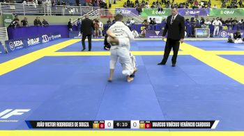 Marcus Vinícius Venâncio Cardoso vs João Victor Rodrigues De Souza 2025 Brasileiro Jiu-Jitsu IBJJF