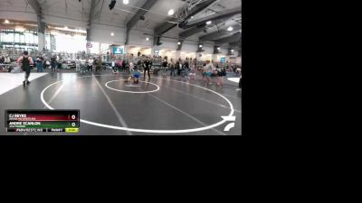 106 lbs Quarterfinal - Cj Reyes, Ohana HQ Wrestling vs Andre Scanlon, Jflo Trained