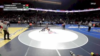 I-138 lbs Quarterfinal - Louden Elliott, Carthage vs Camryn Howard, Bellport