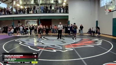 165 lbs Cons. Round 3 - Nicholas McKeown, Notre Dame - West Haven vs Kaleb Smith, St. Mary`s Ryken