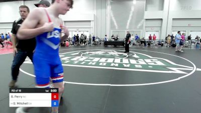 126 lbs Rd Of 16 - Bryce Perry, Nc vs Graeson Mitchell, Ga