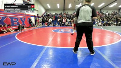 190 lbs Rr Rnd 3 - Brynli Hammer, Skiatook Girls High School vs Remington Moore, Broken Arrow Girls