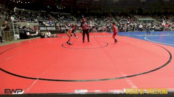 64 lbs Consi Of 16 #1 - James Crisman, Salem Elite Mat Club vs Lincoln Schneider, Wright Wrestling Academy