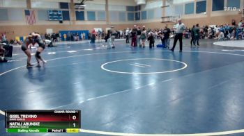 110lbs Champ. Round 3 - Natali Abundiz, Ephrata (Girls) vs Gisel Trevino, Davis (Girls)