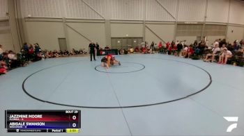 200 lbs Placement Matches (16 Team) - Jazzmine Moore, Florida vs Abigale Swanson, Wisconsin