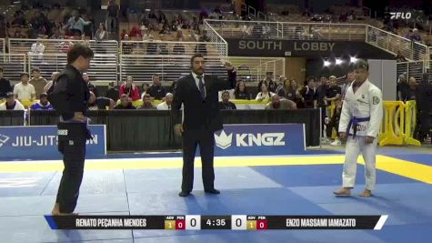 Enzo Massami Iamazato vs Renato Peçanha Mendes 2025 Pan Jiu Jitsu IBJJF Championship