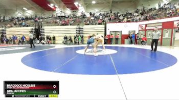 175 lbs Champ. Round 3 - Graham Imes, Fishers vs Braddock Nickless, Owen Valley Wrestling