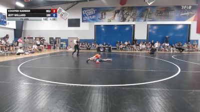 75 lbs Cooper Karber, Oklahoma vs Jett Willard, Louisiana