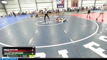 92 lbs Rd# 4- 2:00pm Friday Final Pool - Brock McClure, PA White vs William Van Bruggen, Legends Of Gold