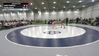 130 lbs Gabbi VonBerge, Minnesota vs Eliana Garcia, California Silver