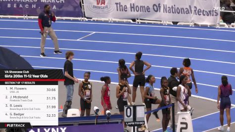 Youth Girls' 200m 11-12 Year Old Division, Finals 8