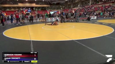 126 lbs Cons. Round 1 - Robinson Yoshino, MO vs Hagan Crockett, NM