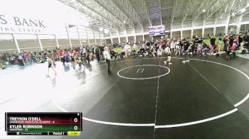 71 lbs Quarters & Wb (16 Team) - Treyson O`Dell, Sanderson Wrestling Academy vs Kyler Robinson, Shootbox