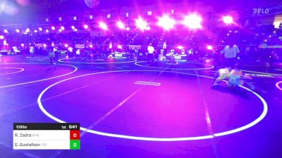 109 lbs Consi Of 8 #2 - Reid Zadra, Athlos Wrestling vs Gabriel Gustafson, Top Rank Hammers