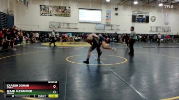 150 lbs Champ. Round 2 - Izaak Alexander, Nelson vs Carson Doman, Canby