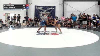 76 kg Final - Alexis Penley, Mat Demon - W vs Janiya Johnson, Wyoming Seminary - W