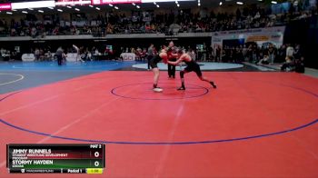 189 lbs Quarterfinal - STORMY HAYDEN, Kodiak vs Jimmy Runnels, Student Wrestling Development Program