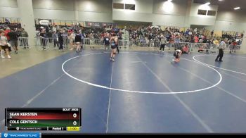 113 lbs Cons. Round 3 - Sean Kersten, IA vs Cole Gentsch, IL