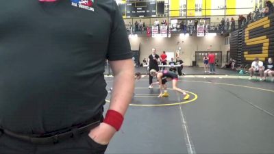 100 lbs Quarters - Ainsley McLaren, Moen Wrestling Academy vs Kianna McWilliams, Iowa