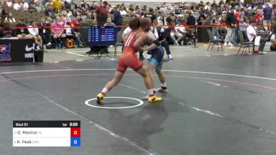 63 kg Rnd Of 16 - David Medina, Tennessee vs Rhett Peak, Checkmate WC