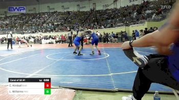 130 lbs Consi Of 32 #1 - Chris Kimball, Bixby vs Logan Willaims, Piedmont