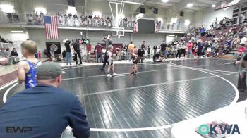 46 lbs Consi Of 8 #2 - Kegan Spigner, Tonkawa Takedown Club vs Holton Goodno, Newkirk Takedown Club