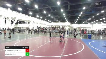 55 lbs Round Of 16 - Sariah The Last Panda, No Team vs Ronan Strader, Eastside United