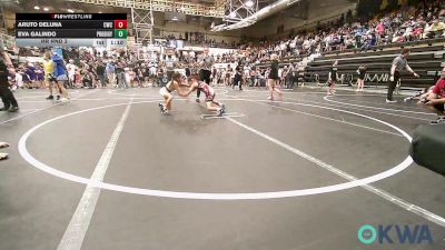 58 lbs Rr Rnd 3 - Aruto DELUNA, CacheWrestlingClub vs Eva Galindo, Prodigy NDT