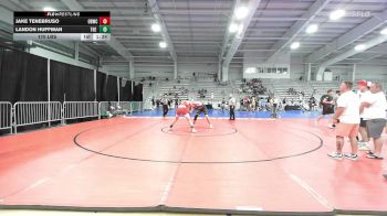 170 lbs Rr Rnd 3 - Jake Tenebruso, OBWC Red vs Landon Huffman, The Shop 814