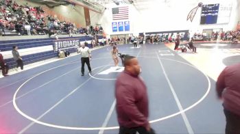 125 lbs Champ. Round 2 - Michaela Hittle, Chillicothe (Illinois Valley Central) vs Taniyah Sherman, Kankakee (Sr.)