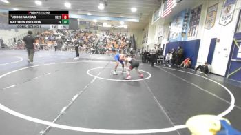 120 lbs Cons. Round 6 - Jorge Vargas, Westminster vs Matthew Esqueda, Fountain Valley