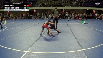 65 lbs Semifinal - Phillip Yang-Elson, Summit Wrestling Academy vs Nash Jirele, Owatonna Wrestling Academy