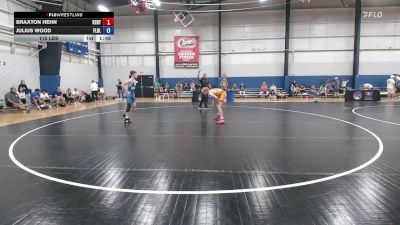 115 lbs Braxton Hehn, Kentucky vs Julius Wood, Florida Blue