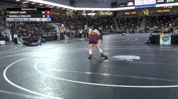 180 lbs Champ. Round 1 - Isabella Phillips, Gannon University vs Lindsay Laws, Lock Haven University