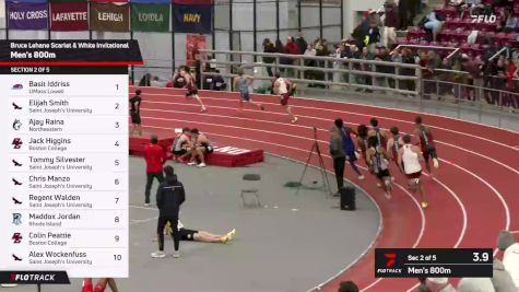 Men's 800m, Finals 2