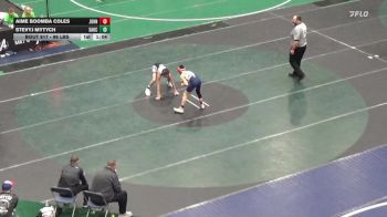 96 lbs Round Of 16 - Aime Boomba Coles, Johnstown vs StevyJ Mytych, Saucon Valley