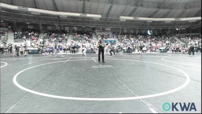 37 lbs Round Of 16 - Annley Nicely, Morris Wrestling Association vs Gabe Dicus, Raw Wrestling Club